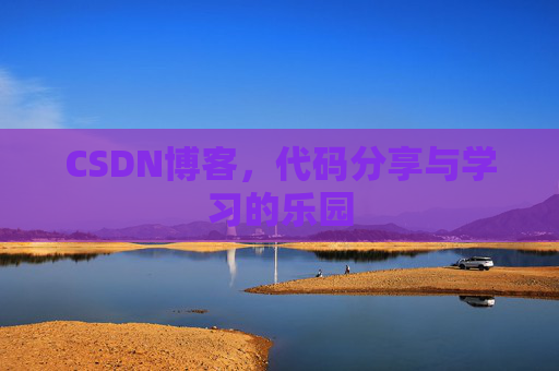 CSDN博客，代码分享与学习的乐园